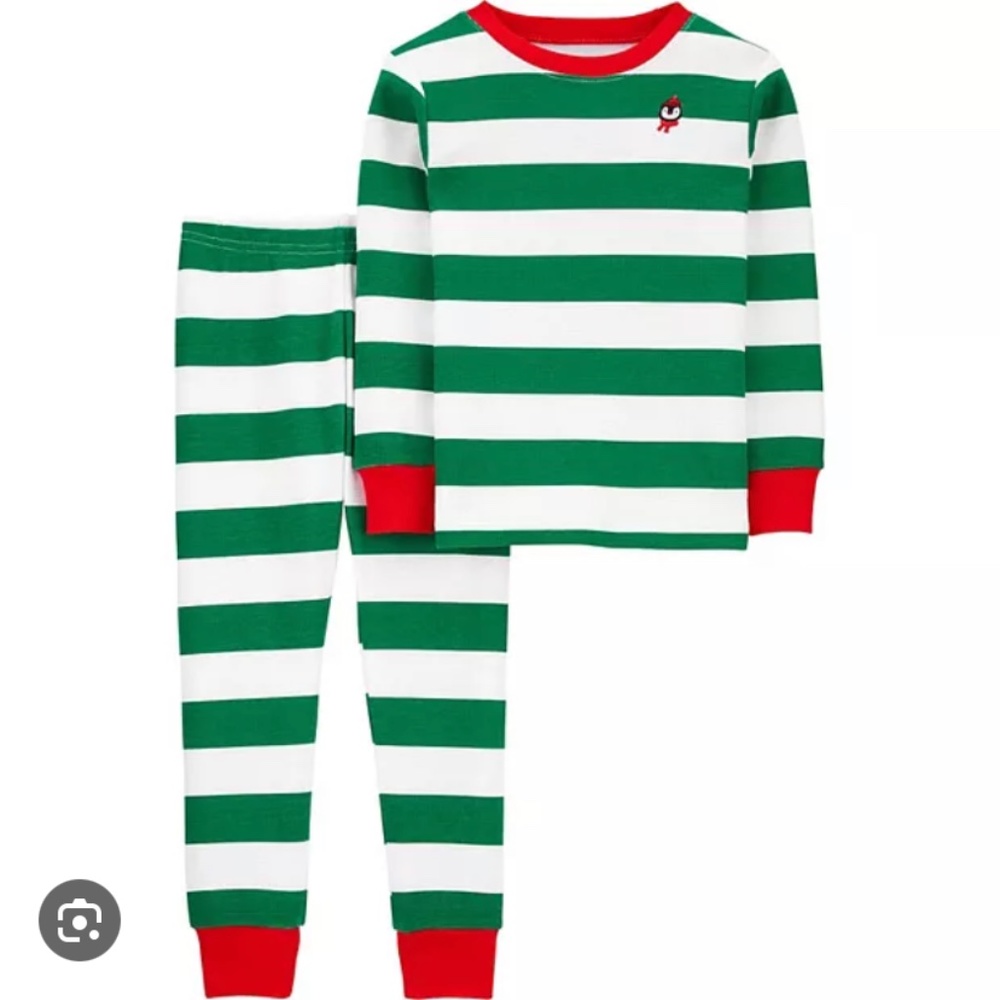 Carters Christmas family pajamas